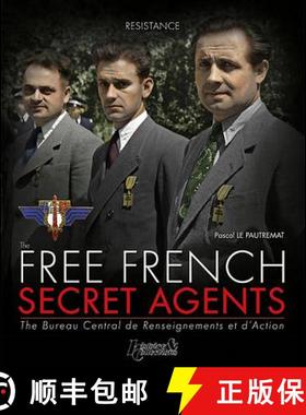 【3-4周达】Free French Secret Agents: The Bureau Central De Renseignements Et D’Action [9782352502708]