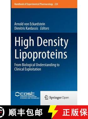 【3-4周达】High Density Lipoproteins : From Biological Understanding to Clinical Exploitation [9783319096643]