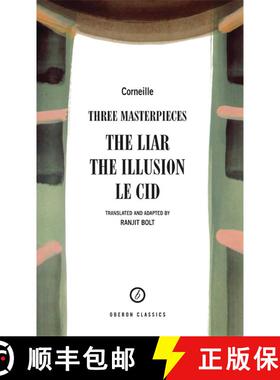 【3-4周达】Three Masterpieces: the Liar/The Illusion/Le Cid (Trans/Adapt Ranjit Bolt) [9781840021240]