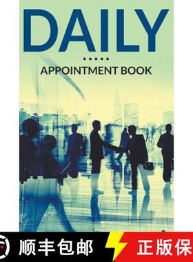 【3-4周达】Daily Appointment Book [9781681273525]