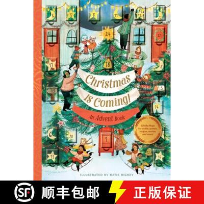 Christmas Is Coming! an Advent Book: Lift the Flaps for Crafts, Games, Recipes, Stories, and More! [9781452174075]