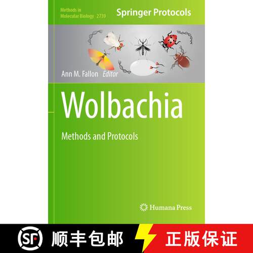 【3-4周达】Wolbachia: Methods and Protocols [9781071635551]