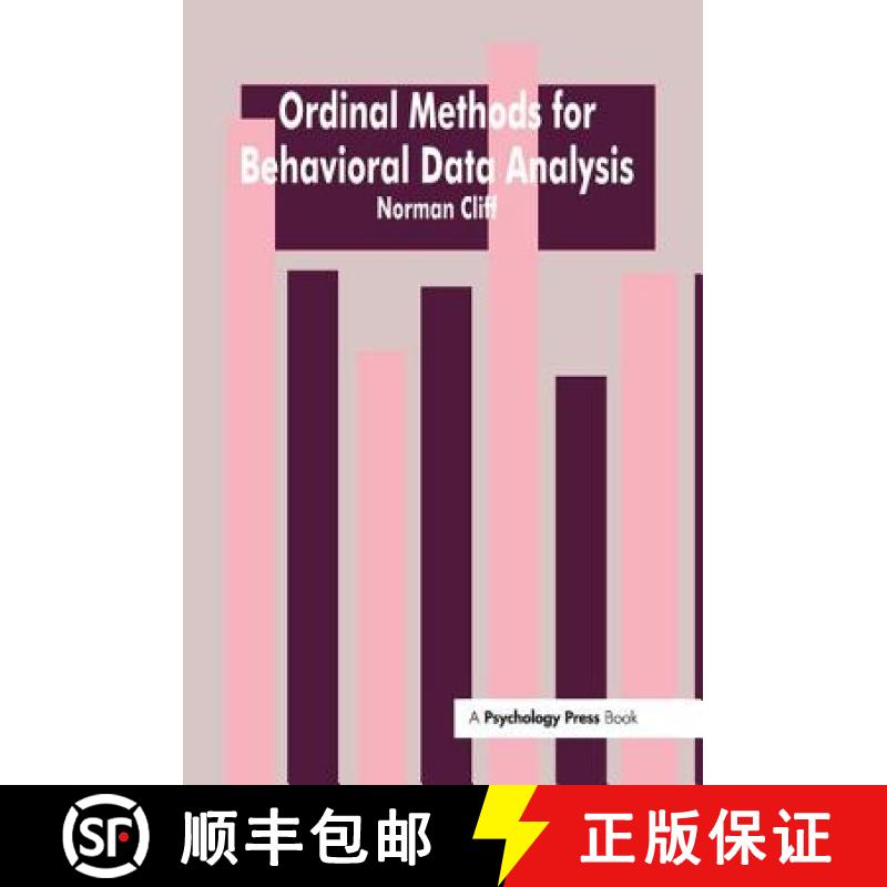 【3-4周达】Ordinal Methods for Behavioral Data Analysis [9781138977631]