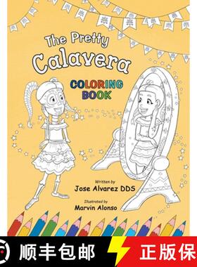 【3-4周达】The Pretty Calavera Coloring Book [9781733498258]