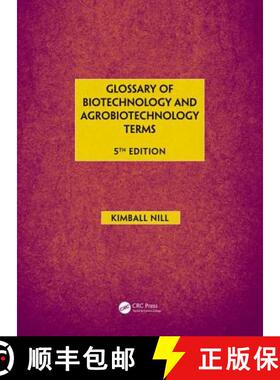 【3-4周达】Glossary of Biotechnology & Agrobiotechnology Terms [9781498758208]
