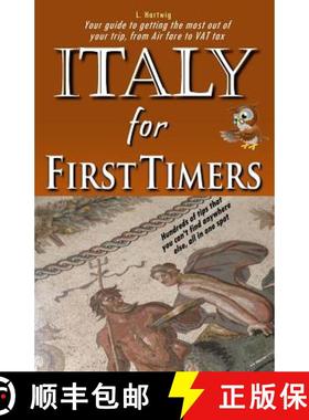 预订 Italy for First Timers [9780989178464]