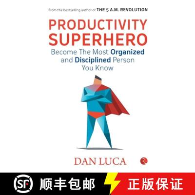 【3-4周达】Productivity Superhero -Become the Most Organized and Disciplined Person You Know: Become ... [9789353333300]