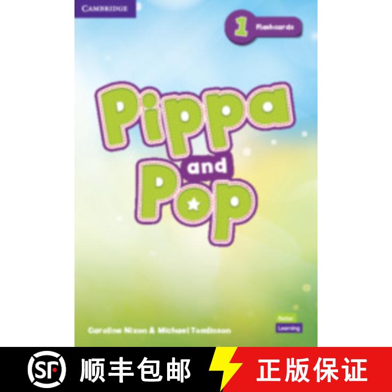 【3-4周达】Pippa and Pop Level 1 Flashcards British English [9781108928342]