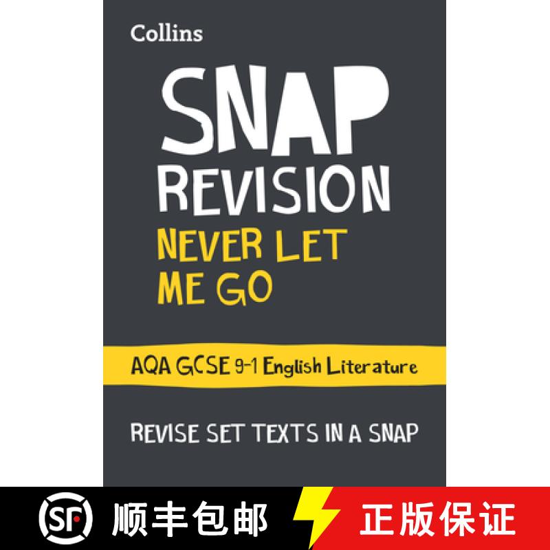 【3-4周达】Never Let Me Go: AQA GCSE 9-1 English Literature Text Guide: Ideal for Home Learning, 2023... [9780008247140]