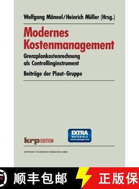 【3-4周达】Modernes Kostenmanagement: Grenzplankostenrechnung ALS Controllinginstrument. Beiträge De... [9783409121439]