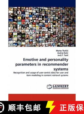 预订 Emotive and personality parameters in recommender systems [9783844333091]