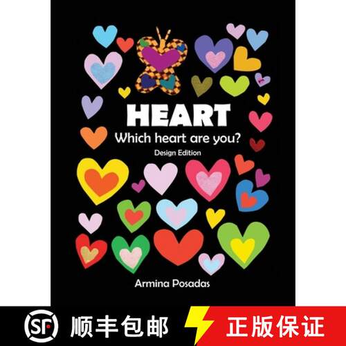 【3-4周达】HEART Which heart are you? Design Edition [9784991110788]