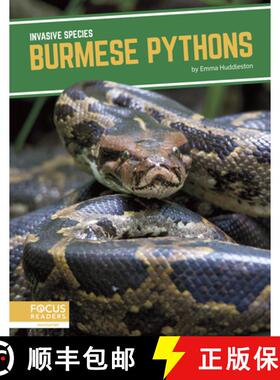 【3-4周达】Invasive Species: Burmese Pythons [9781644939000]