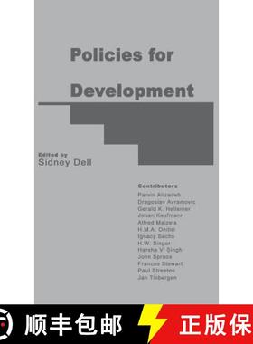【3-4周达】Policies for Development : Essays in Honour of Gamani Corea [9780333438619]