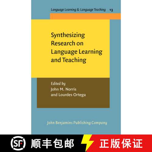 【3-4周达】Synthesizing Research on Language Learning and Teaching [9789027219664]
