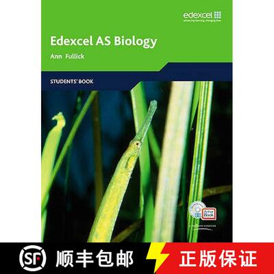 【3-4周达】Edexcel A Level Science: AS Biology Students' Book with ActiveBook CD: EDAS: AS Bio Stu Bk... [9781405896320]