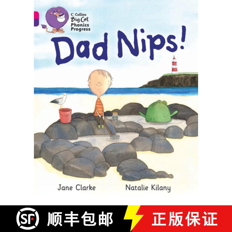 【3-4周达】Dad Nips!: Band 01a Pink A/Band 08 Purple [9780007516230]