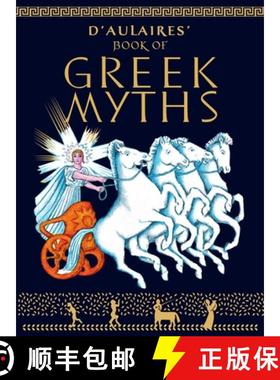 【3-4周达】Ingri and Edgar Parin D'Aulaire's Book of Greek Myths [9780385015837]