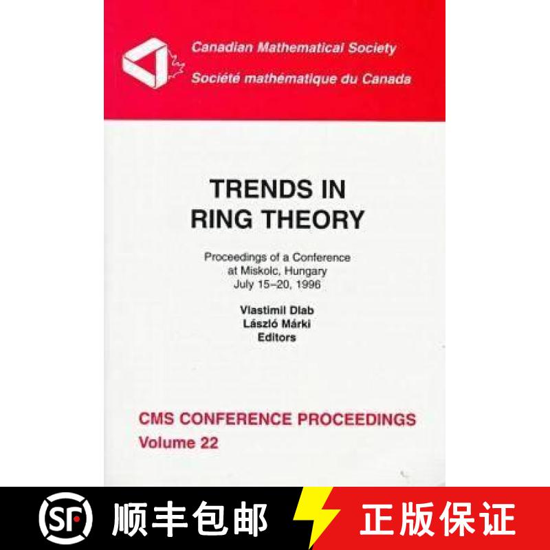 【3-4周达】Trends in Ring Theory: Proceedings of a Conference [9780821808498]