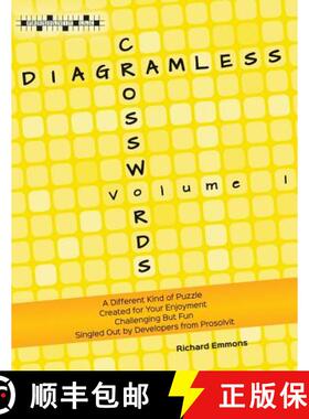【3-4周达】Diagramless Crosswords [9780986331206]