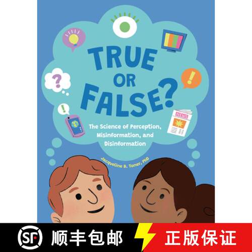 【3-4周达】精装 True or False – The Science of Perception, Misinformation, and Disinformation [9781433840487]