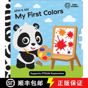 【3-4周达】Baby Einstein: My First Colors Spin & See: Spin & See [9781503762466]