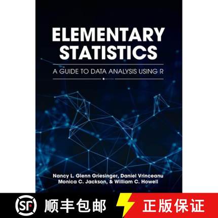 【3-4周达】Elementary Statistics: A Guide to Data Analysis Using R [9798823301817]