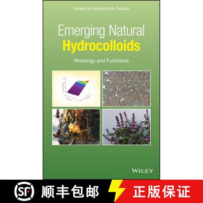 【3-4周达】精装 Emerging Natural Hydrocolloids - Rheology And Functions [Wiley食品] [9781119418665]