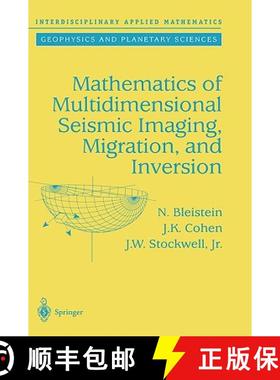 【3-4周达】Mathematics of Multidimensional Seismic Imaging, Migration, and Inversion [9780387950617]
