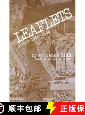 【3-4周达】Leaflets – Poems 1965–1968 [9780393041910]
