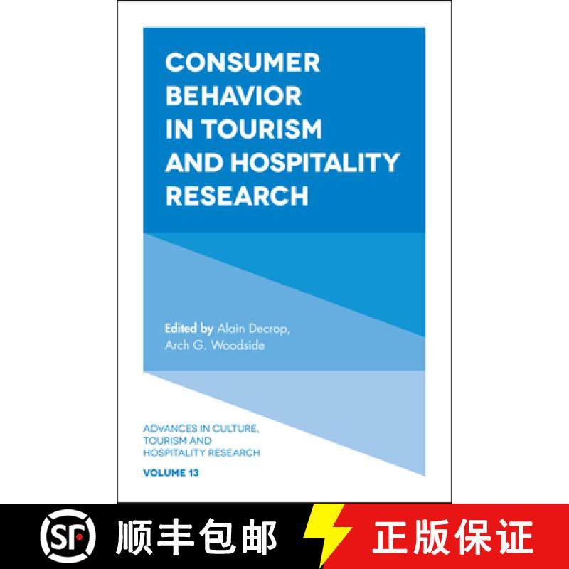 【3-4周达】Consumer Behavior in Tourism and Hospitality Research [9781787146914]