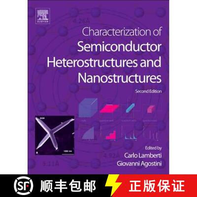 【3-4周达】精装 Characterization of Semiconductor Heterostructures and Nanostructures [9780444595515]