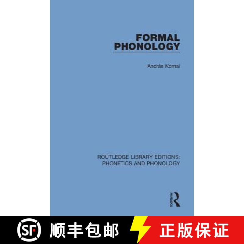 【3-4周达】FORMAL PHONOLOGY (RLE, PHONETICS & [9781138321144]