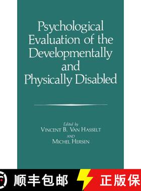 【3-4周达】Psychological Evaluation of the Developmentally and Physically Disabled [9780306425141]