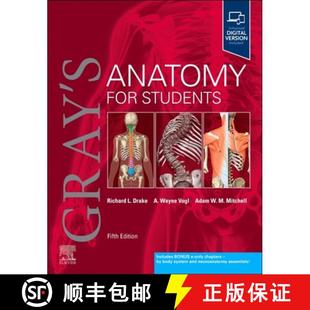 【3-4周达】Gray's Anatomy for Students [9780323934237]