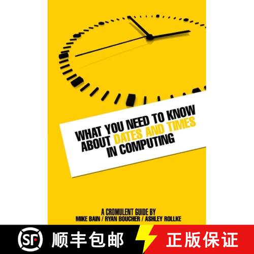 【3-4周达】What you need to know about dates and times in computing [9780987545701]