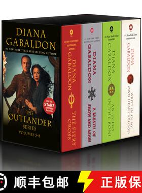 Outlander Volumes 5-8 (4-Book Boxed Set): The Fiery Cross, A Breath of Snow and Ashes, An Echo in the... [9780593498040]