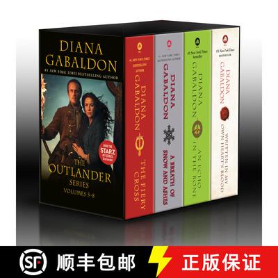 Outlander Volumes 5-8 (4-Book Boxed Set): The Fiery Cross, A Breath of Snow and Ashes, An Echo in the... [9780593498040]