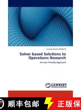 预订 Solver Based Solutions to Operations Research [9783659312809]