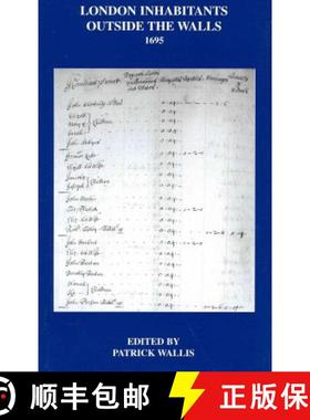 【3-4周达】London Inhabitants Outside the Walls, 1695 [9780900952456]