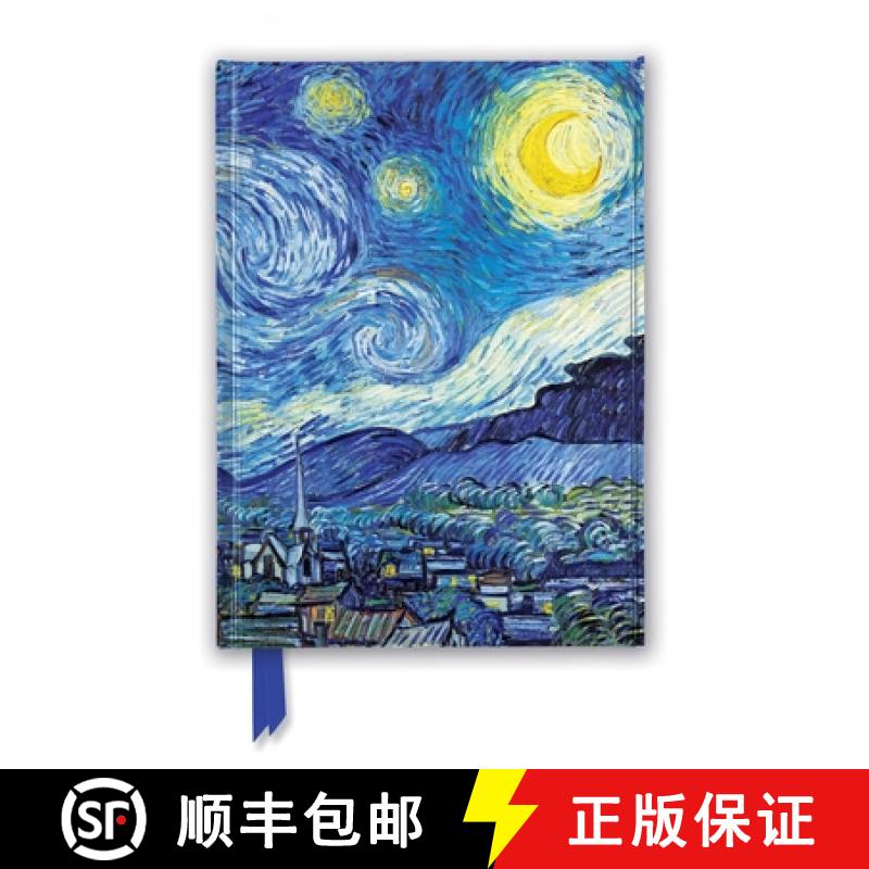 【3-4周达】Vincent Van Gogh: The Starry Night (Foiled Journal) [9781787555754]