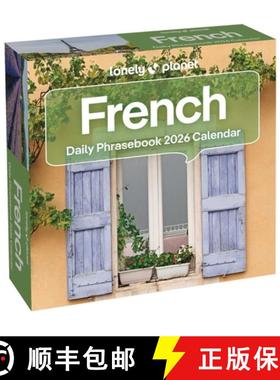 【3-4周达】Lonely Planet: French Phrasebook 2026 Day-To-Day Calendar [9781524896553]