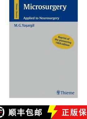 【3-4周达】Microsurgery: Applied to Neurosurgery [9783134535020]