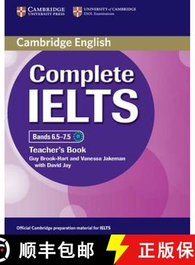 【3-4周达】Complete IELTS Bands 6.5–7.5 Teacher's Book: - Complete IELTS Bands 6.5-7.5 Teacher's Book [9781107609648]