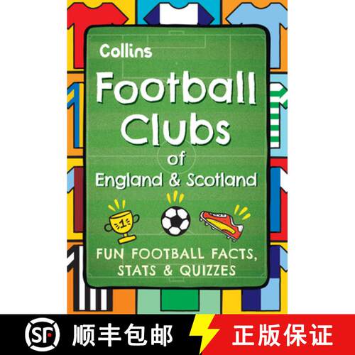 【3-4周达】Football Clubs of England and Scotland: Fun Football Facts, Stats & Quizzes [9780008751821]