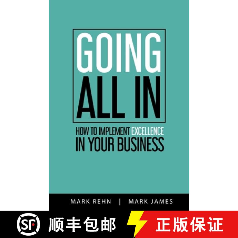 【2-3周达】Going All In: How to implement Excellence in your business [9780648736912]