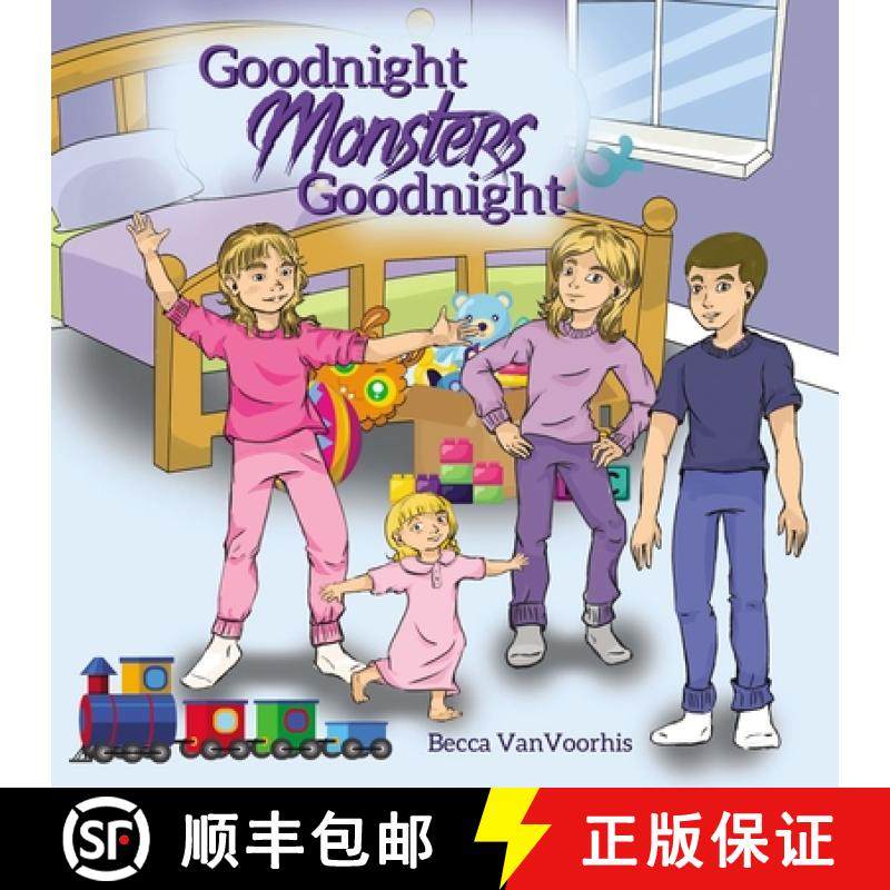 【3-4周达】Goodnight Monsters Goodnight [9781400331031]