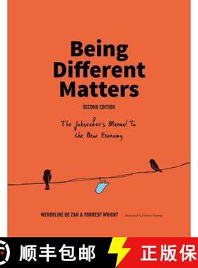 【3-4周达】Being Different Matters: The Jobseeker's Manual to the New Economy: Second Edition [9780999637500]