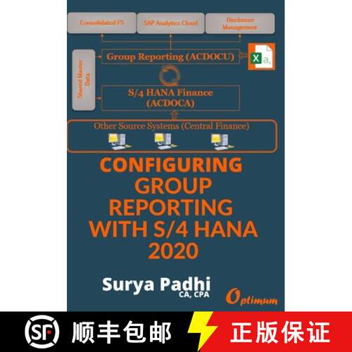 【3-4周达】Configuring Group Reporting With S/4 HANA 2020 [9781737678502]