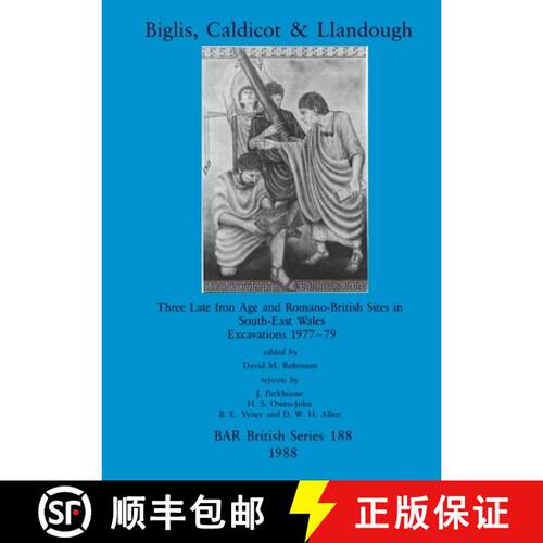 【3-4周达】Biglis, Caldicot and Llandough: Three Late Iron Age and Romano-British Sites in South-East... [9780860545385]
